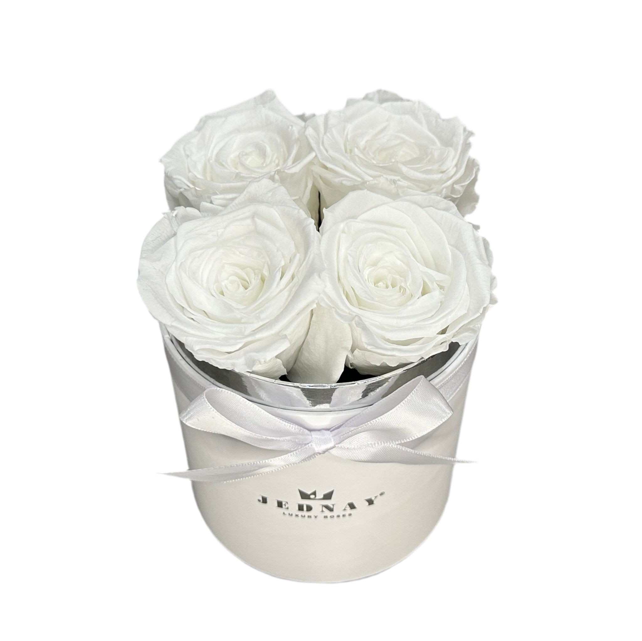 THE FOUR | ANGEL WHITE ETERNAL ROSES | WHITE BOX