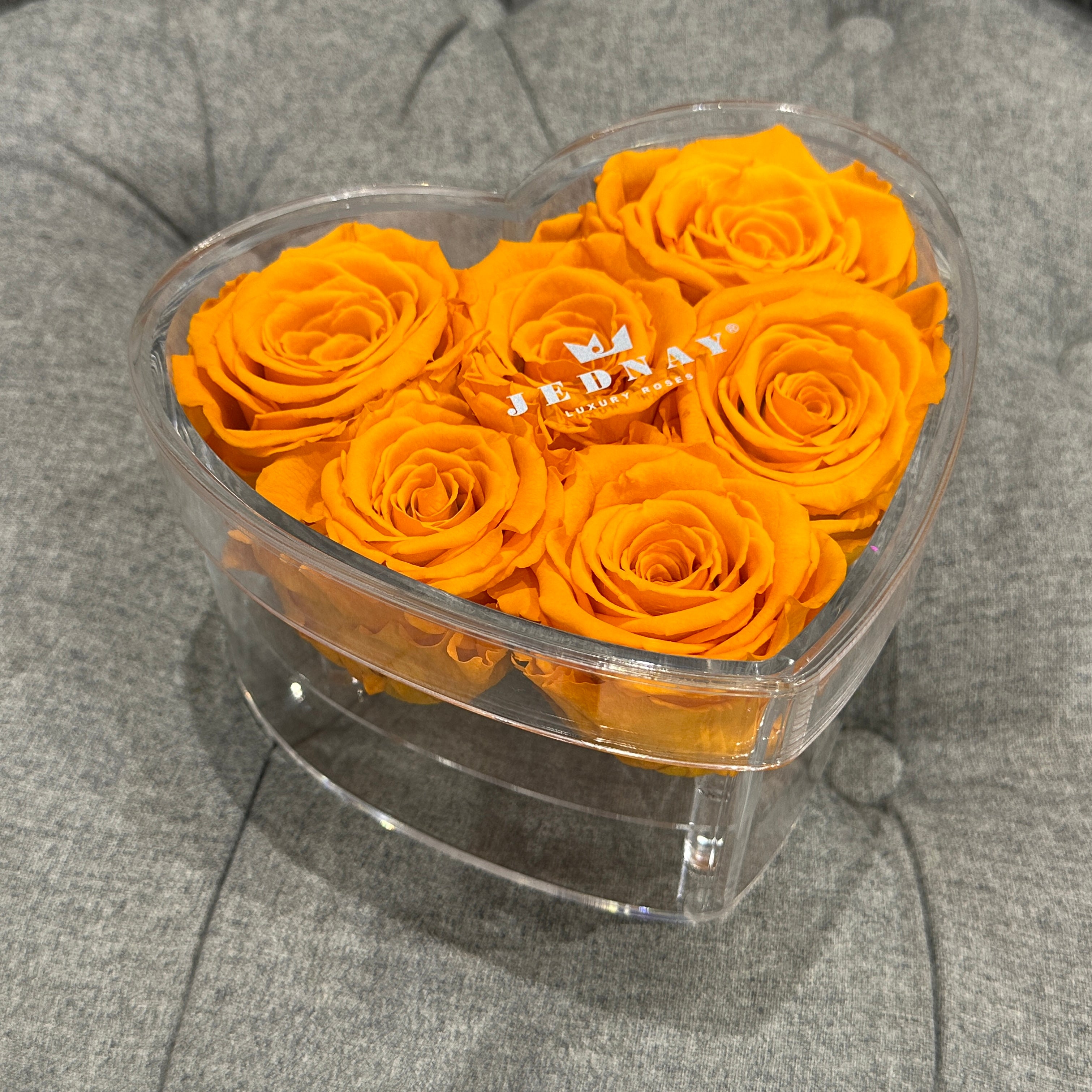 THE AMOUR | SUNSET ORANGE ETERNAL ROSES