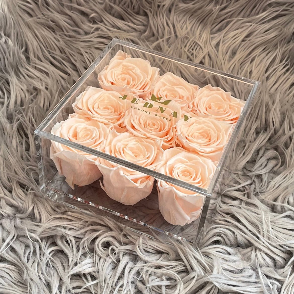 Preserved Roses, newest box of 9. Roses that last 365 days